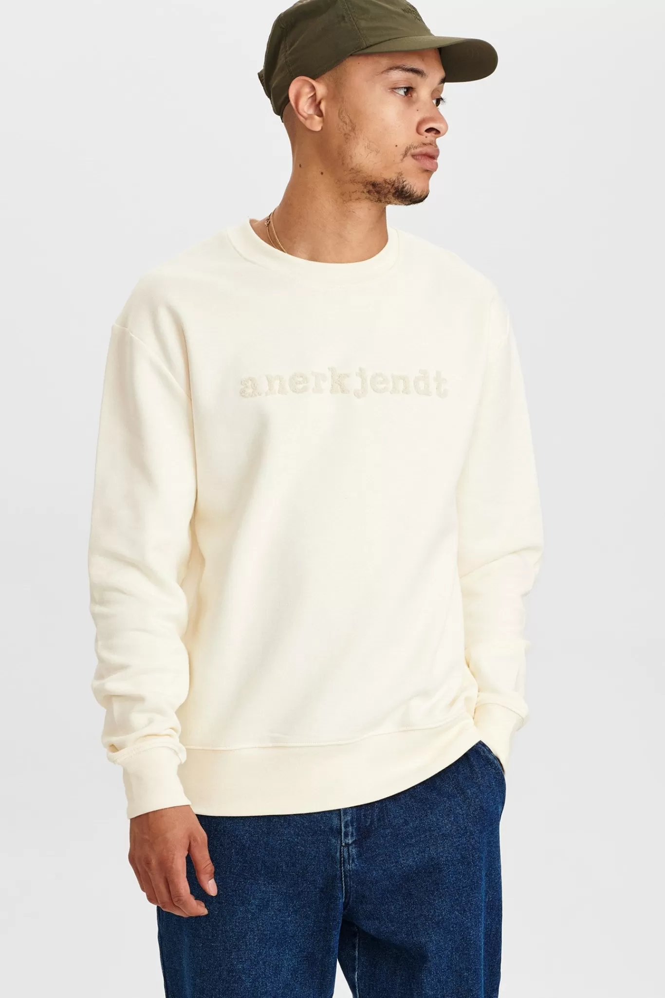 Anerkjendt Sweatshirts<Aktristian Logo Sweat - Tofu